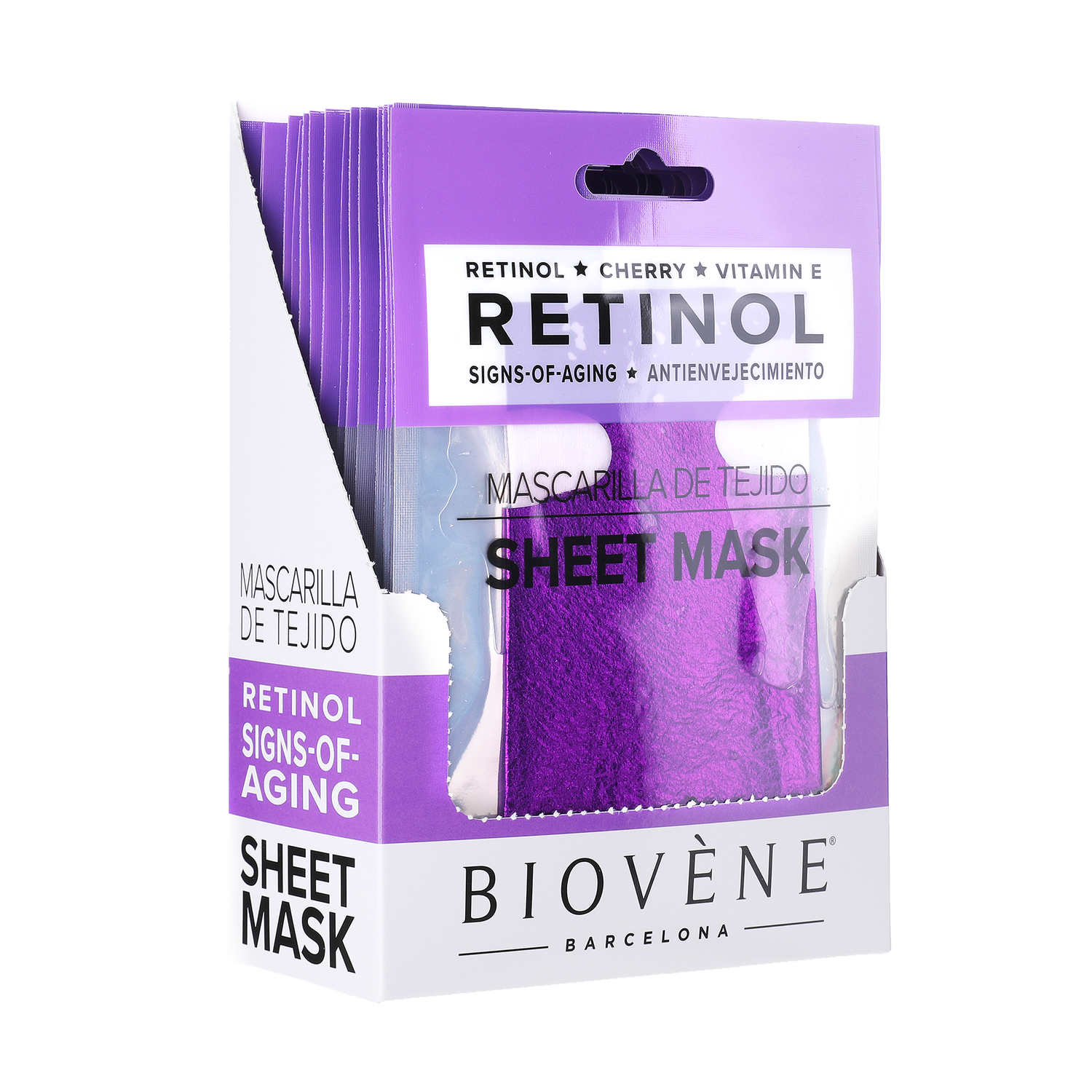 RETINOL Signs-of-Aging Glam Sheet Mask with Cherry and Vitamin E