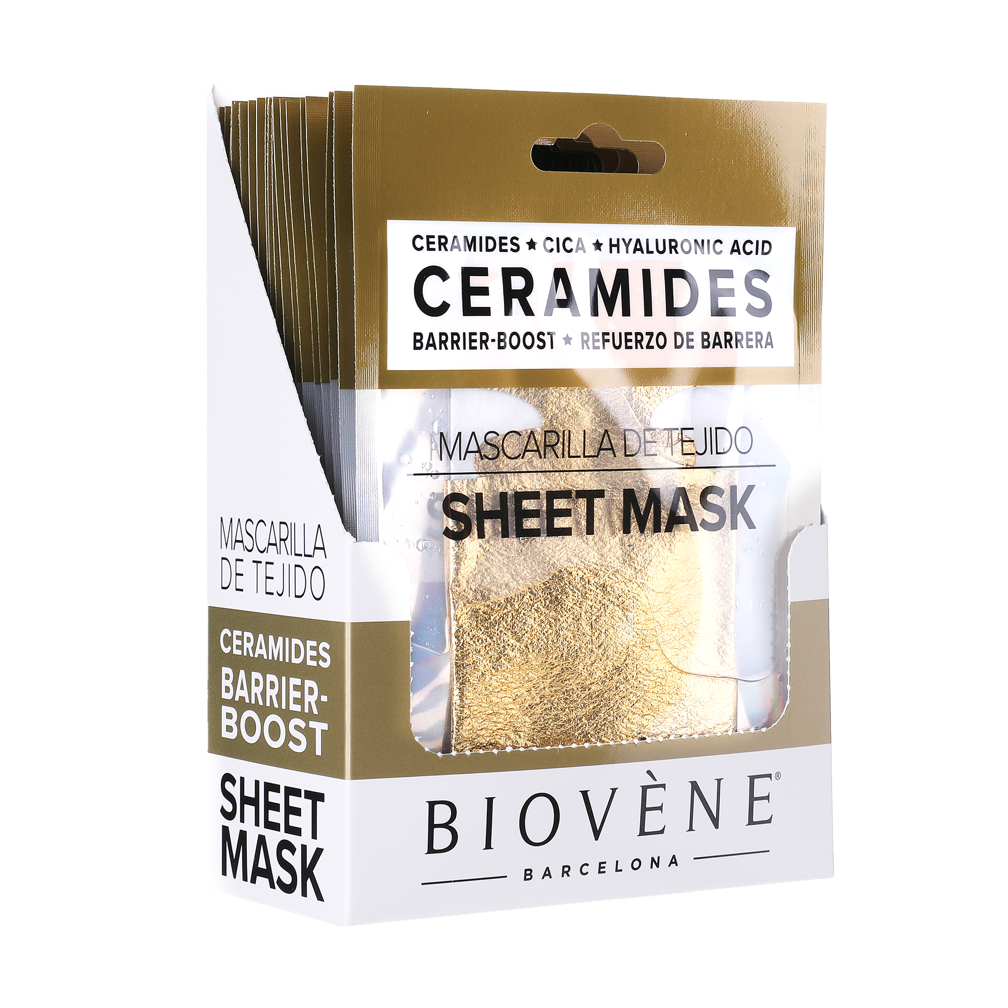 CERAMIDES Barrier-Boost Glam Sheet Mask with Cica and Hyaluronic Acid