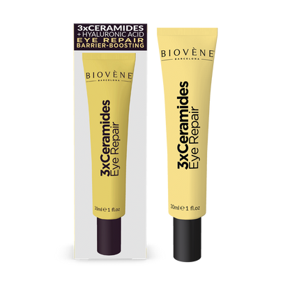 3X CERAMIDES EYE REPAIR Barrier-Boosting Eye Cream with Extra-Hydrating HA, Ceramides, CICA &amp; Organic Banana