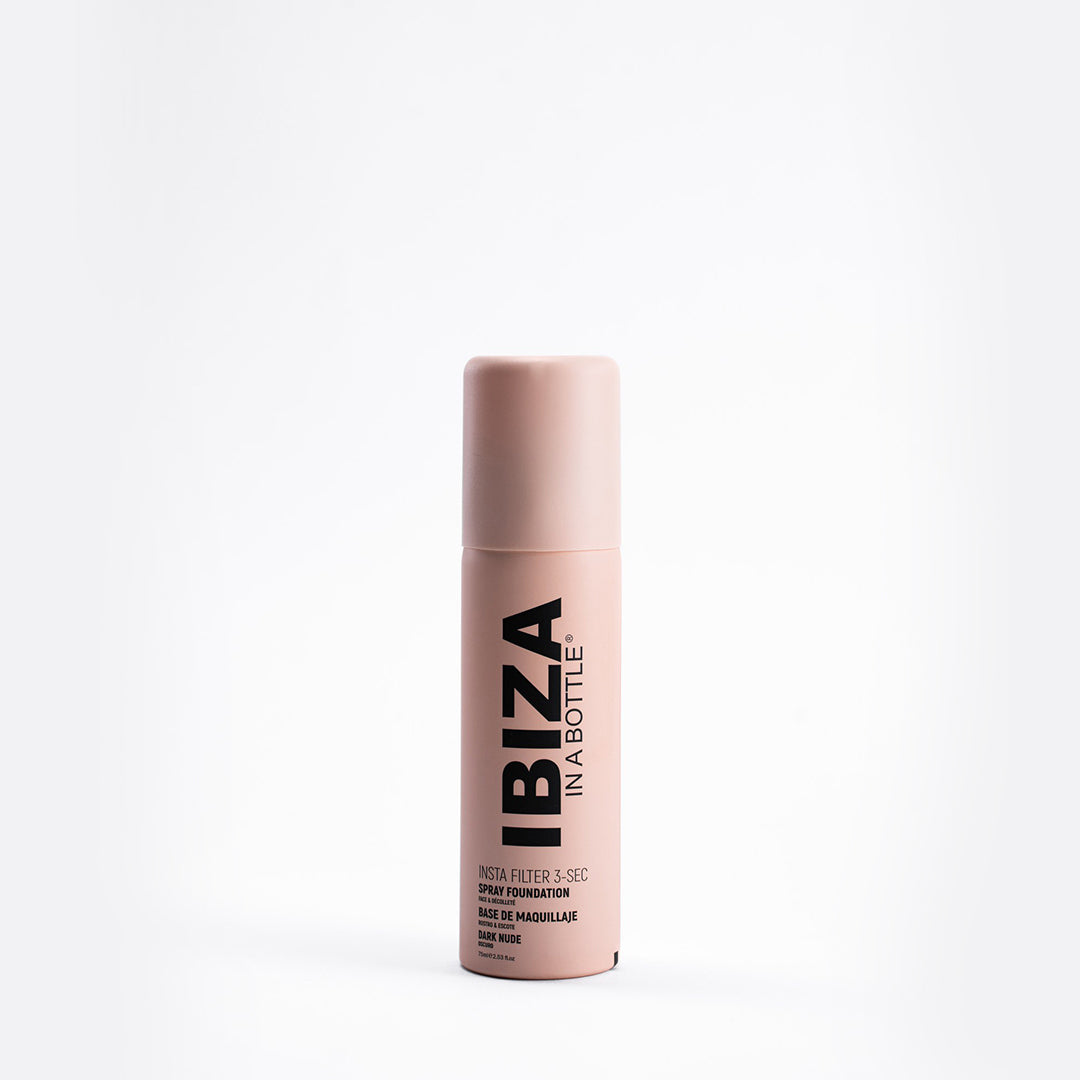 IBIZA 3-SEC INSTA FILTER Dark Nude Anti-Aging Spray-on Face Foundation Advanced Skincare